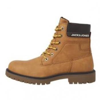 Jack & Jones Stiefelette Gelb Flacher Absatz für Herren - 43