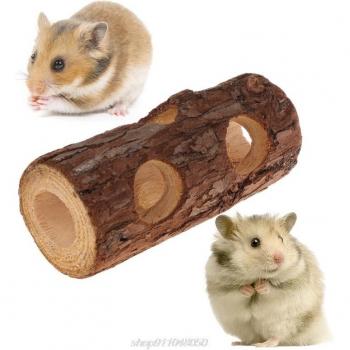Hamster Speelgoed Tunnel van Natuurlijke Hout D15 20