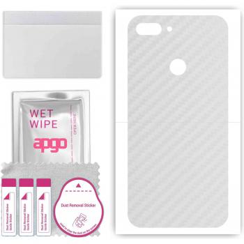 Sticker Protector Apgo para ZTE Nubia V18 - Vinilo Carbono