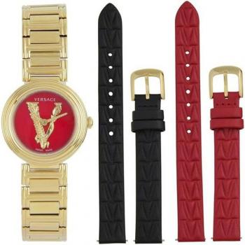 Versace Ladies Virtus Mini Duo Analogue Timepiece