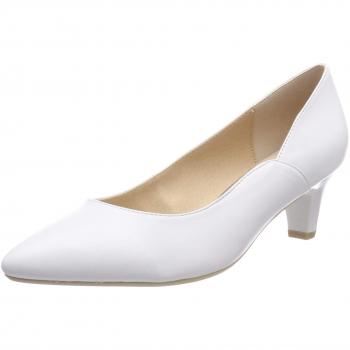 Caprice Cristina Pumpen – Damen – Weiß – Nappa Leder 102 – EU 36