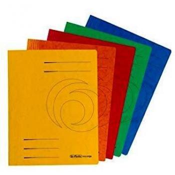Herlitz Schnellhefter easyorga, A4, Karton, blau