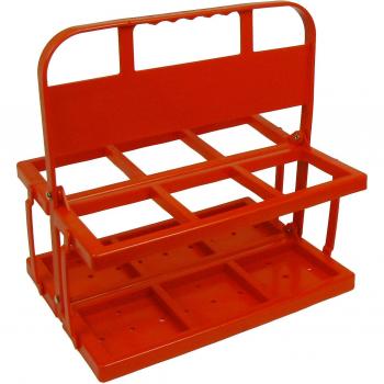 Flaschenhalter Sporti PVC klein rot