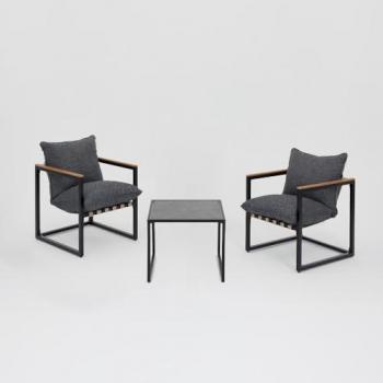 Marbella Black Garden Balcony Set