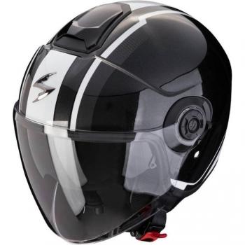 Scorpion Exo-City II Vel Casco Jet Nero Bianco XL