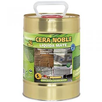 Cera noble líquida mate suelos terracota y cemento interior 5L