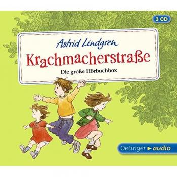 Astrid Lindgren Krachmacherstraße - Die Große Hörbuchbox (3 Cd): Lesungen