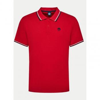 North Sails Herren Poloshirt Rot