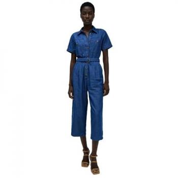 Mono Vaquero Corto Light Denim Femenino con Correa Extraíble