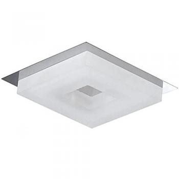 Faretto LED quadrato 6W 3000K con driver incluso