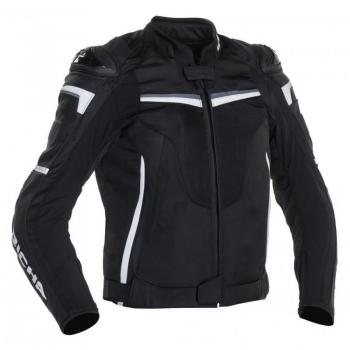 Richa Terminator Motorradjacke Schwarz-Weiß
