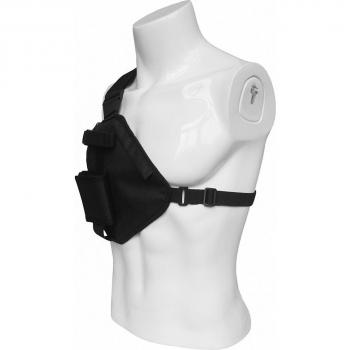 Mochila cruzada para el pecho negra