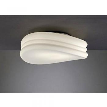 DIYAS Inspired Mantra Mediterraneo 3-Light Ceiling and Wall Fixture, E27 Bulb, Frosted Glass