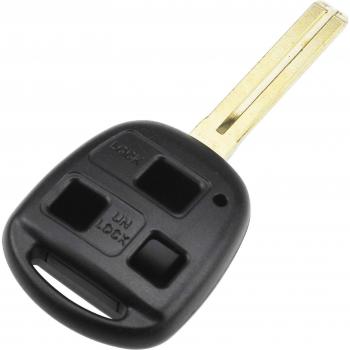 Jingyuqin 10pcs/lot 2/3 Buttons Key Case Replacement for Lexus RX300 ES300