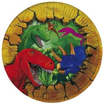 Dinosauri Piattini 6 pezzi