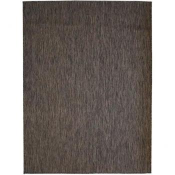 The Deco Factory Tapis intérieur-extérieur aspect jute marron 195x275
