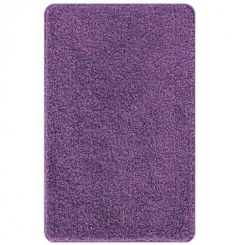 Tappeto per bagno viola 50x80 cm in poliestere antiscivolo