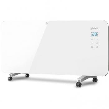 Radiador Eléctrico Yoevu Bajo Consumo 2000W Control Wifi Blanco