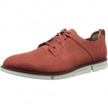 Clarks Trigen Walk Derby Hombre Marrón Rust Nubuck 42.5 EU