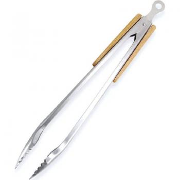 19 Inch Extra Large Food Clip with Bamboo Handle