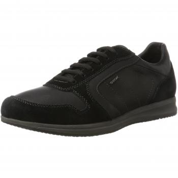 Scarpe da Ginnastica Basse Uomo Geox U Avery C, Nero, Taglio 44 EU