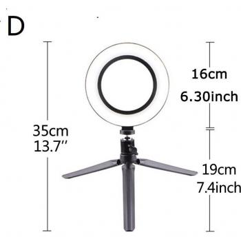 Lumière d'appoint LED Mini Selfie – Studio 16 cm