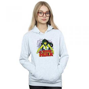 She‑Hulk Fury Grey Hoodie for Her – 2XL