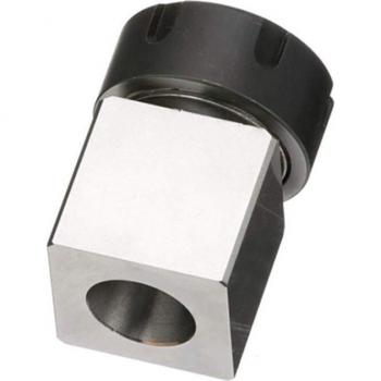 Hexagonal ER40 ER32 ER25 hard steel spring chuck seat for CNC lathe engraving machine