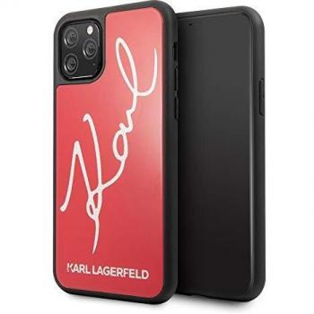 Karl Lagerfeld Case (iPhone 11 Pro), Smartphone Hülle, Rot