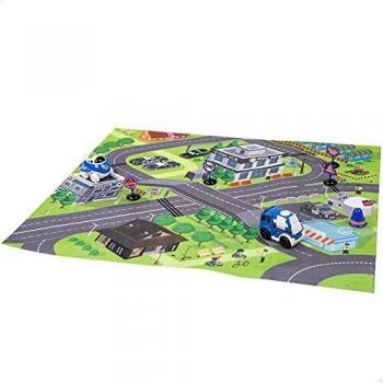 ColorBaby Speed&GO - Alfombra de Actividades Ciudad con Coche de Fricción