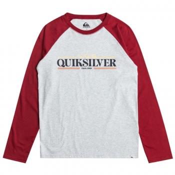 Camiseta Quiksilver Raglan Manga Larga Niño