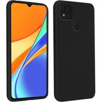 Carcasa Mate Semirrígida para Xiaomi Redmi 9c - Negro