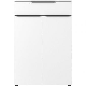 Aktenschrank Porto, 2 OH, B 810 x T 400 x H 1200 mm, weiß