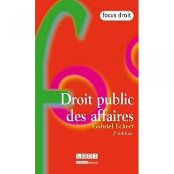 Droit public des affaires