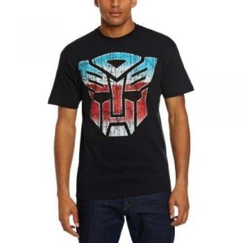 Plastichead - Camiseta con estampado para hombre, talla XL, color azul
