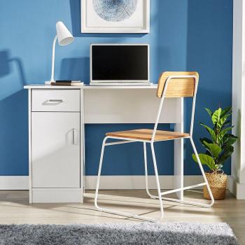 Home Source Tyler 1 Drawer Home Office Computer Storage Desk