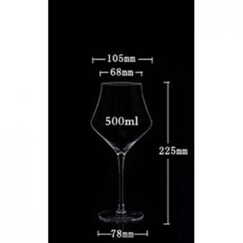 Copa de brandy HOUSEEYOU, cristal sin plomo, 2 piezas