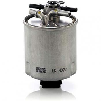 Spin-on fuel filter with seal / gasket set for passenger cars