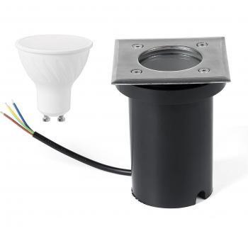 IP67 wasserdichte LED Unterbodenleuchte mit 5W GU10 für Garten und Landschaft