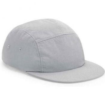 Beechfield Hellgraue 5-Panel-Cap
