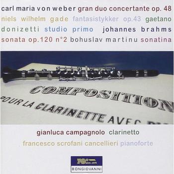 Weber-Gade-Brahms-Martinu - Gianluca Campagnolo