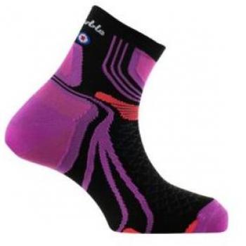 Tige Short Double Trek Noirs Roses