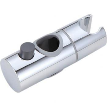 24mm ABS Plastic Shower Slide Rail Clamp Holder