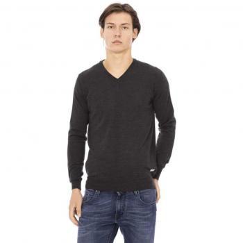 Gray Fabric Sweater