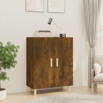 Buffet Design Chêne Fumé 70x34x90 cm