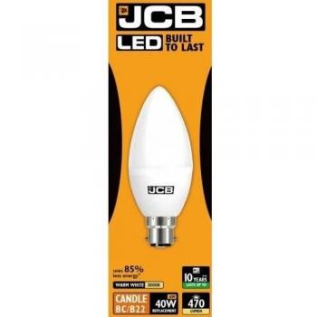 Lampada LED Candela Opale 470 lm 6 W B22 2700 K