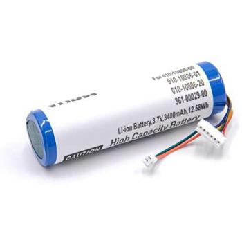 Pile VHBW 3400 mAh 3,7 V Li‑Ion – Remplacement Garmin 361‑00029‑00 pour collier chien