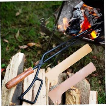 Pinzas de Chimenea de Hierro Fundido