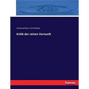 Kritik der reinen Vernunft