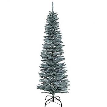 Frosty Green Pencil Tree 6ft